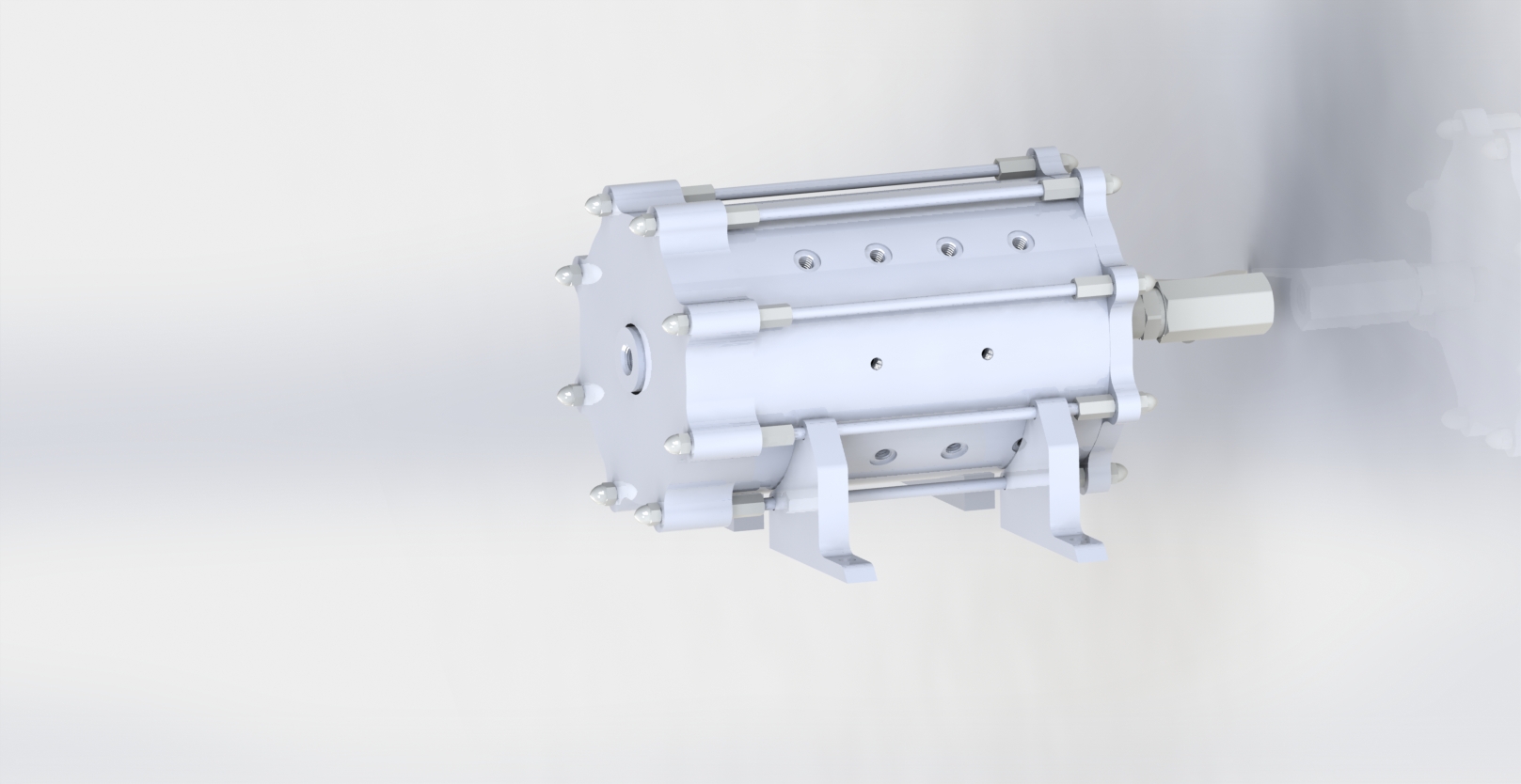 Bomb calorimeter assembled view